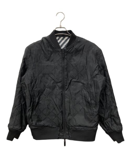 EMPORIO ARMANI（エンポリオ アルマーニ）EMPORIO ARMANI (エンポリオアルマーニ) ブルゾン ブラック サイズ:46の古着・服飾アイテム
