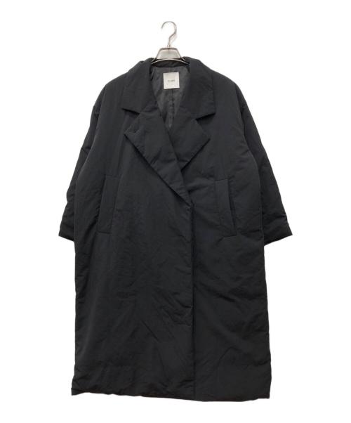 CLANE（クラネ）CLANE (クラネ) COLOR DOWN CHESTER COAT ブラックの古着・服飾アイテム