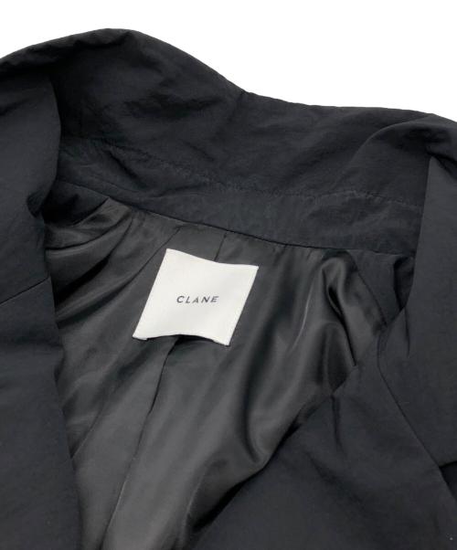 CLANE（クラネ）CLANE (クラネ) COLOR DOWN CHESTER COAT ブラックの古着・服飾アイテム