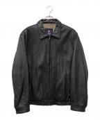 CHAPS RALPH LAURENチャップス ラルフローレン）の古着「レザージャケット」｜ブラック