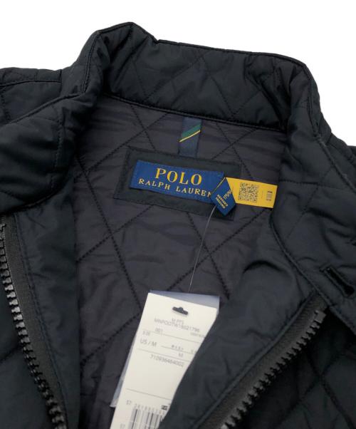 POLO RALPH LAUREN（ポロ・ラルフローレン）POLO RALPH LAUREN (ポロ・ラルフローレン) キルティングジャケット ブラック サイズ:M 未使用品の古着・服飾アイテム