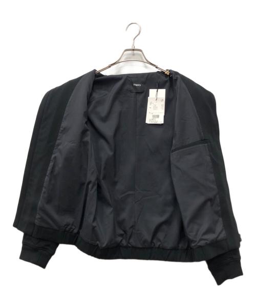 theory（セオリー）theory (セオリー) ブルゾン ブラック サイズ:S 未使用品の古着・服飾アイテム