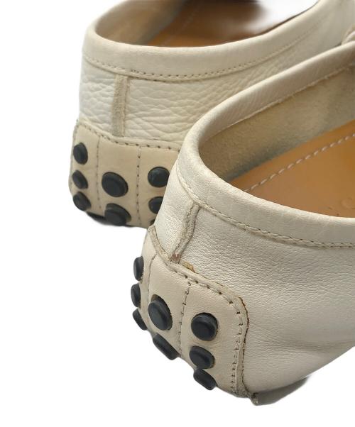 GUCCI（グッチ）GUCCI (グッチ) ドライビングビットローファー ホワイト サイズ:25cmの古着・服飾アイテム