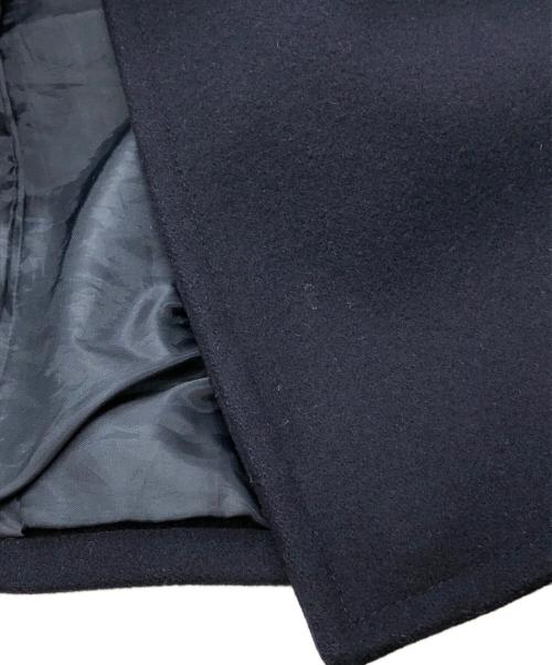 foufou（フーフー）foufou (フーフー) melton double coat ネイビーの古着・服飾アイテム