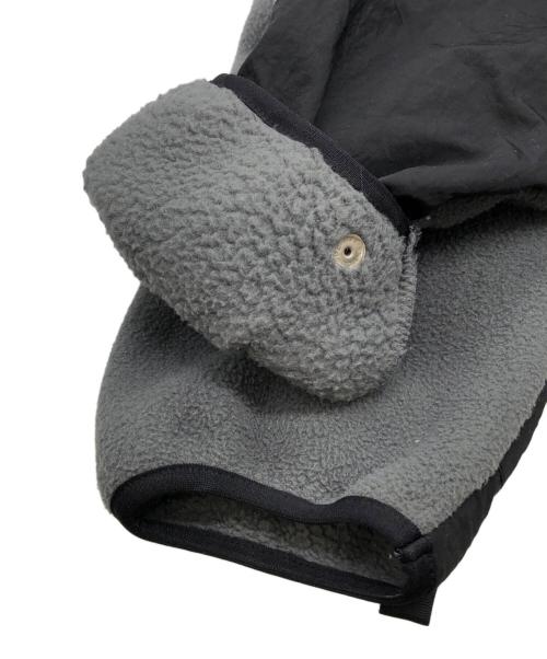 HUMAN MADE（ヒューマンメイド）HUMAN MADE (ヒューマンメイド) FLEECE HALF-ZIP JACKET グレー サイズ:Mの古着・服飾アイテム