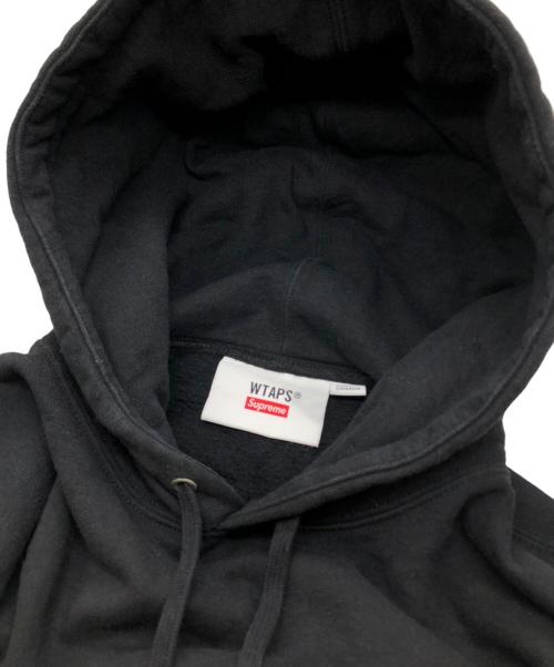 SUPREME（シュプリーム）Supreme (シュプリーム) WTAPS (ダブルタップス) Sic’em! Hooded Sweatshirt ブラック サイズ:Mの古着・服飾アイテム