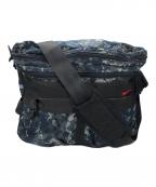 BRIEFINGブリーフィング）の古着「デジカモメッセンジャーバッグ」｜ブルー