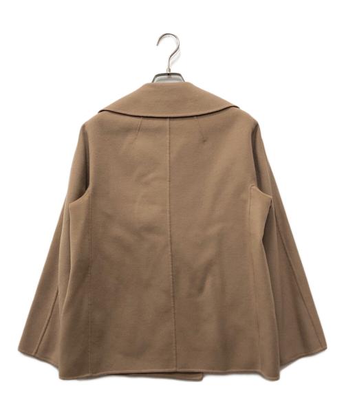 'S Max Mara（エスマックスマーラ）'S Max Mara (エスマックスマーラ) ピュアヴァージンウール ダブルフェイスコート ブラウン サイズ:40の古着・服飾アイテム