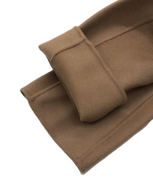 'S Max Mara（エスマックスマーラ）'S Max Mara (エスマックスマーラ) ピュアヴァージンウール ダブルフェイスコート ブラウン サイズ:40の古着・服飾アイテム