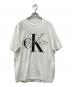 Calvin Klein（カルバンクライン）の古着「プリントTシャツ」｜ホワイト