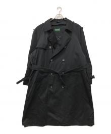 LAUREN RALPH LAUREN（ローレンラルフローレン）の古着「ライナー付トレンチコート」｜ブラック