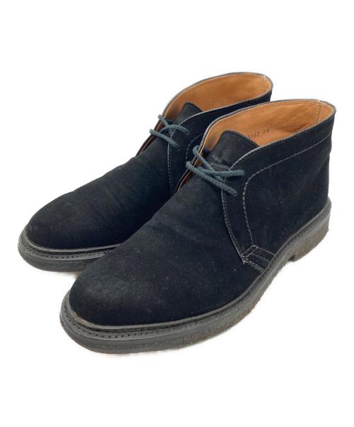 Alden（オールデン）ALDEN (オールデン) SHIPS (シップス) スエードチャッカーブーツ ブラック サイズ:8 1/2の古着・服飾アイテム