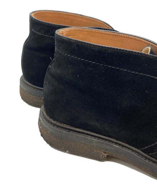 Alden（オールデン）ALDEN (オールデン) SHIPS (シップス) スエードチャッカーブーツ ブラック サイズ:8 1/2の古着・服飾アイテム