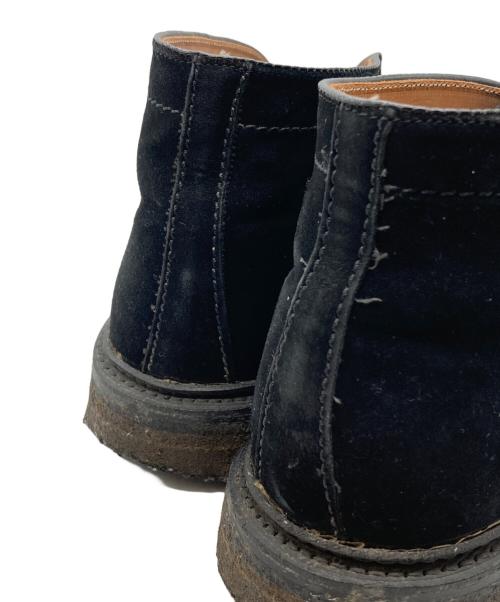 Alden（オールデン）ALDEN (オールデン) SHIPS (シップス) スエードチャッカーブーツ ブラック サイズ:8 1/2の古着・服飾アイテム
