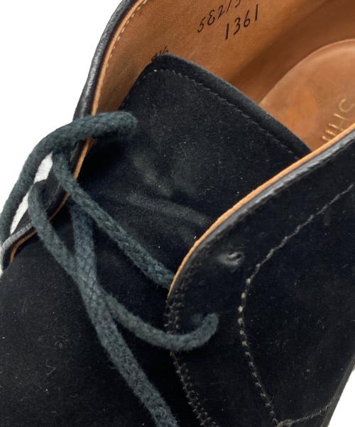 Alden（オールデン）ALDEN (オールデン) SHIPS (シップス) スエードチャッカーブーツ ブラック サイズ:8 1/2の古着・服飾アイテム