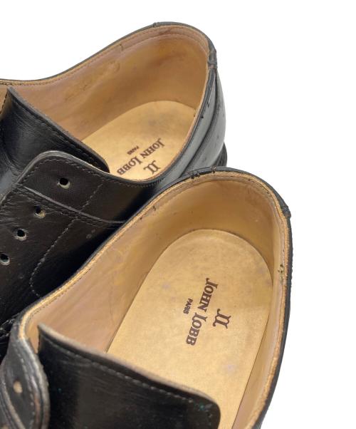 JOHN LOBB（ジョンロブ）JOHN LOBB (ジョンロブ) Uチップシューズ ブラック サイズ:7 1/2の古着・服飾アイテム