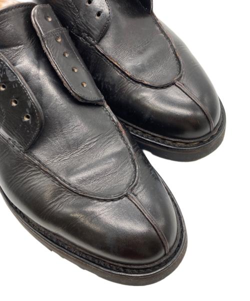 JOHN LOBB（ジョンロブ）JOHN LOBB (ジョンロブ) Uチップシューズ ブラック サイズ:7 1/2の古着・服飾アイテム