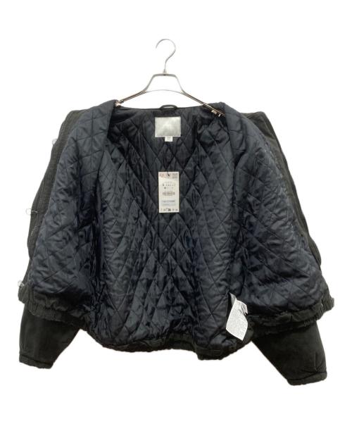 ZARA（ザラ）ZARA (ザラ) ファイヤーマンジャケット ブラック サイズ:USA：S（M）の古着・服飾アイテム