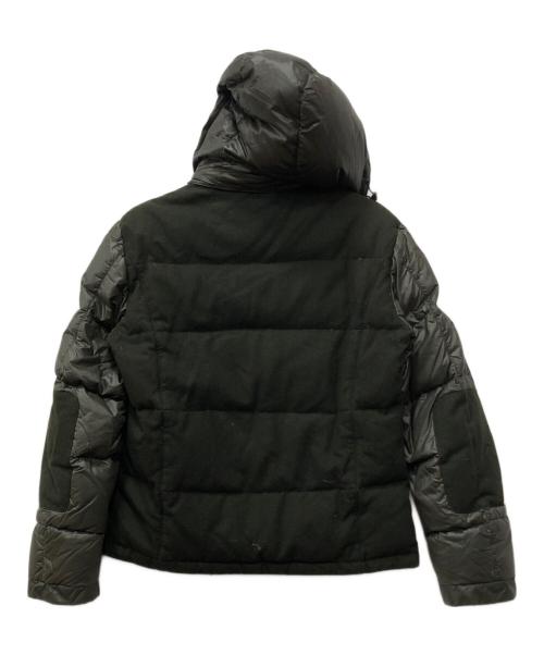 HUNTING WORLD（ハンティングワールド）HUNTING WORLD (ハンティングワールド) ナイロン切替ダウンジャケット カーキ サイズ:XLの古着・服飾アイテム