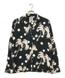 KAHANAMOKU（カハナモク）の古着「ハワイアンシャツ」｜ブラック