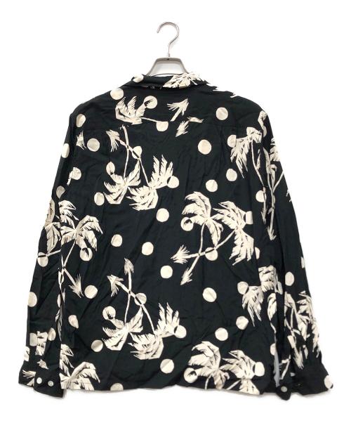 KAHANAMOKU（カハナモク）KAHANAMOKU (カハナモク) ハワイアンシャツ ブラック サイズ:Lの古着・服飾アイテム