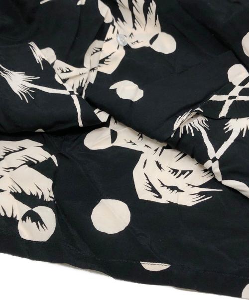 KAHANAMOKU（カハナモク）KAHANAMOKU (カハナモク) ハワイアンシャツ ブラック サイズ:Lの古着・服飾アイテム