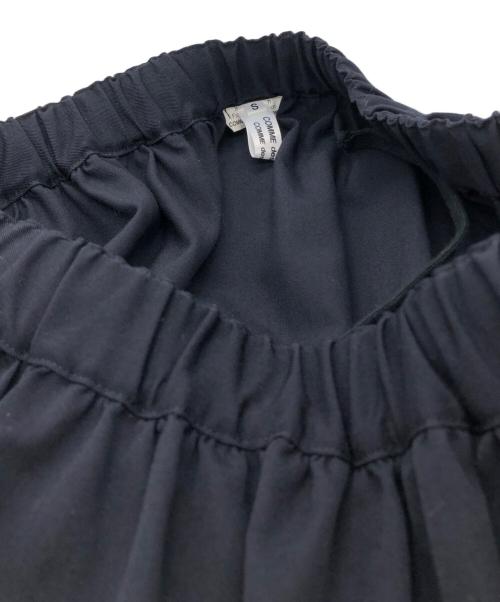 COMME des GARCONS（コムデギャルソン）COMME des GARCONS (コムデギャルソン) ウールフリルロングスカート ブラック サイズ:Sの古着・服飾アイテム