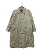 BURBERRYバーバリー）の古着「ステンカラーコート」｜ベージュ