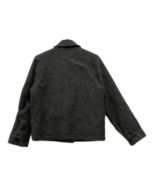 nestrobe confect（ネストローブ コンフェクト）nestrobe confect (ネストローブ コンフェクト) ケンピウールガンクラブチェックブルゾン グレー サイズ:Lの古着・服飾アイテム