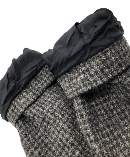 nestrobe confect（ネストローブ コンフェクト）nestrobe confect (ネストローブ コンフェクト) ケンピウールガンクラブチェックブルゾン グレー サイズ:Lの古着・服飾アイテム