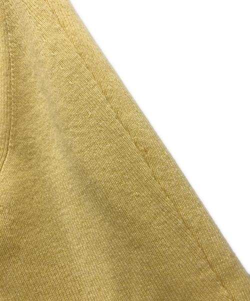 LOUIS VUITTON（ルイ ヴィトン）LOUIS VUITTON (ルイ ヴィトン) カシミヤカーディガン イエロー サイズ:Mの古着・服飾アイテム