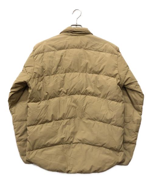 WOOLRICH（ウールリッチ）WOOLRICH (ウールリッチ) GREYLOCK DOWN SHIRT ベージュ サイズ:USA：Sの古着・服飾アイテム