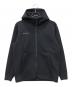 MAMMUT（マムート）の古着「フーデッドジャケット」｜ブラック