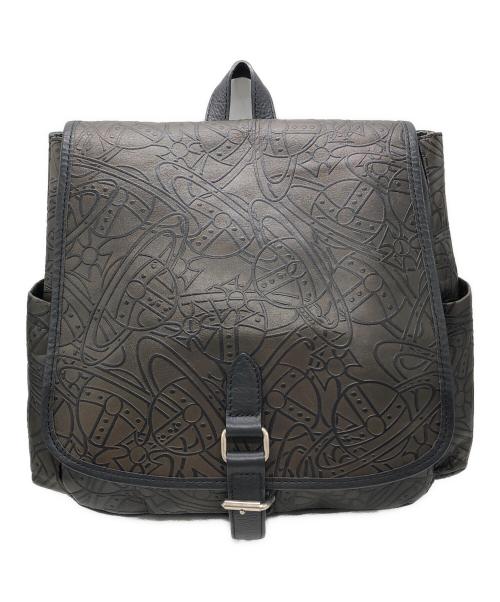Vivienne Westwood（ヴィヴィアンウエストウッド）Vivienne Westwood (ヴィヴィアンウエストウッド) リュック グレー サイズ:下記参照の古着・服飾アイテム