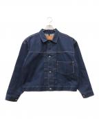 LEVI'S×BEAMSリーバイス×ビームス）の古着「SUPER WIDE V2 TYPE I TRUCKER」｜ブルー
