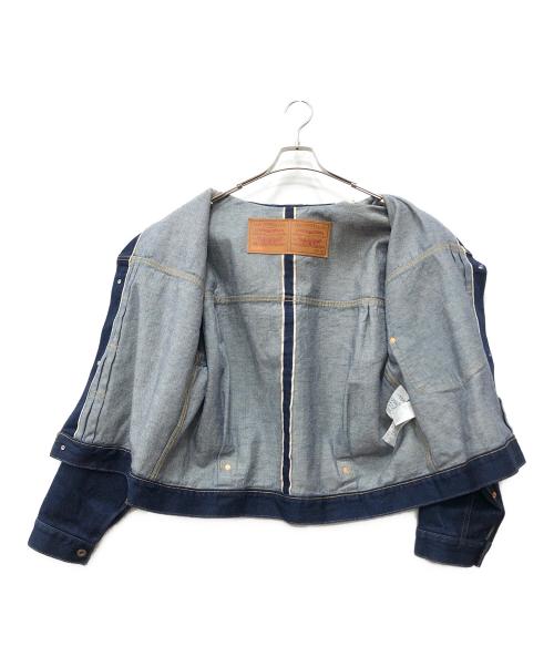 LEVI'S（リーバイス）LEVI'S (リーバイス) BEAMS (ビームス) SUPER WIDE V2 TYPE I TRUCKER ブルー サイズ:Mの古着・服飾アイテム