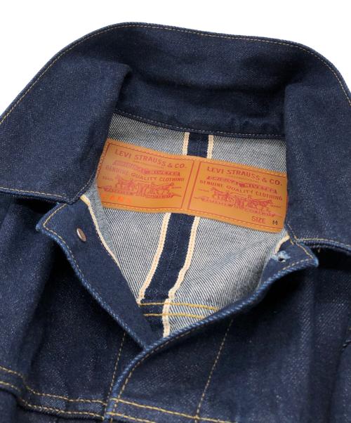 LEVI'S（リーバイス）LEVI'S (リーバイス) BEAMS (ビームス) SUPER WIDE V2 TYPE I TRUCKER ブルー サイズ:Mの古着・服飾アイテム