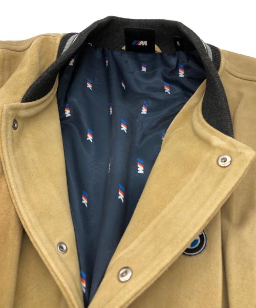 KITH（キス）KITH (キス) BMW (ビーエムダブリュー) M3 SUEDE BOMBER JACKET ベージュ サイズ:Lの古着・服飾アイテム