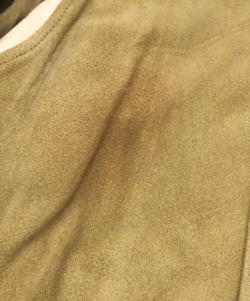 KITH（キス）KITH (キス) BMW (ビーエムダブリュー) M3 SUEDE BOMBER JACKET ベージュ サイズ:Lの古着・服飾アイテム