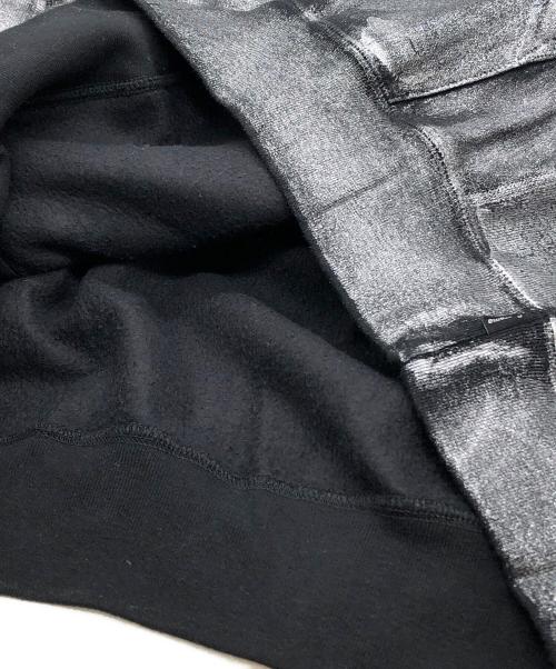 SUPREME（シュプリーム）SUPREME (シュプリーム) MM6 Maison Margiela (エムエムシックスメゾンマルジェラ) Foil Box Logo Hooded Sweatshirt ブラック サイズ:Lの古着・服飾アイテム