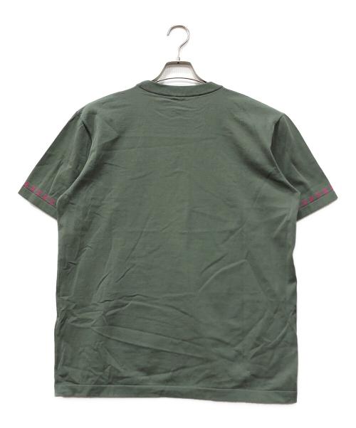 LOUIS VUITTON（ルイ ヴィトン）LOUIS VUITTON (ルイ ヴィトン) シグネチャーコットンクルーネック グリーン サイズ:XLの古着・服飾アイテム