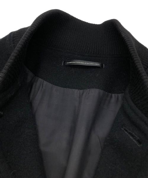 COMPOSITION（コンポジション）COMPOSITION (コンポジション) Y's (ワイズ) コート ブラック サイズ:1の古着・服飾アイテム