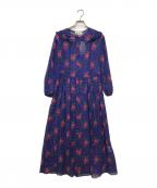 leur logetteルールロジェット）の古着「ブラウスワンピース」｜ネイビー