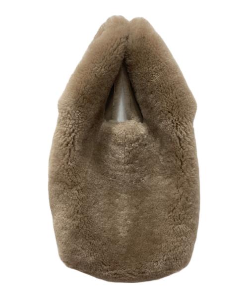 Whim Gazette（ウィムガゼット）Whim Gazette (ウィムガゼット) 2WAYボアハンドバッグ ブラウンの古着・服飾アイテム