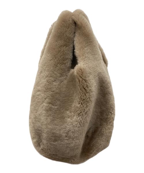 Whim Gazette（ウィムガゼット）Whim Gazette (ウィムガゼット) 2WAYボアハンドバッグ ブラウンの古着・服飾アイテム