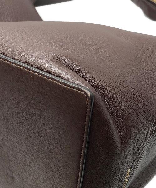 FRENZLAUER（フレンツラウアー）FRENZLAUER (フレンツラウアー) PANIER レザーハンドバッグ ブラウン サイズ:下記参照の古着・服飾アイテム