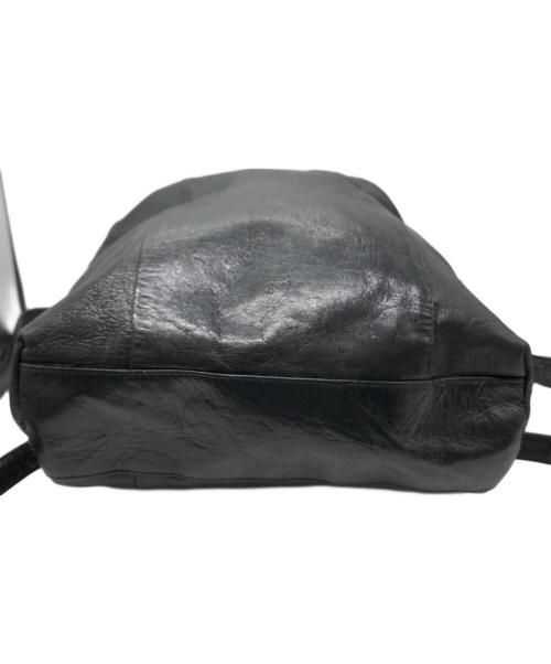 genten（ゲンテン）genten (ゲンテン) レザーリュック ブラックの古着・服飾アイテム