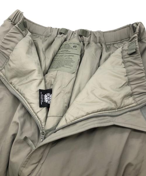 GEN III（ジェネレーションスリー）GEN III (ジェネレーションスリー) プリマロフトパンツ グリーン サイズ:L-REGULARの古着・服飾アイテム