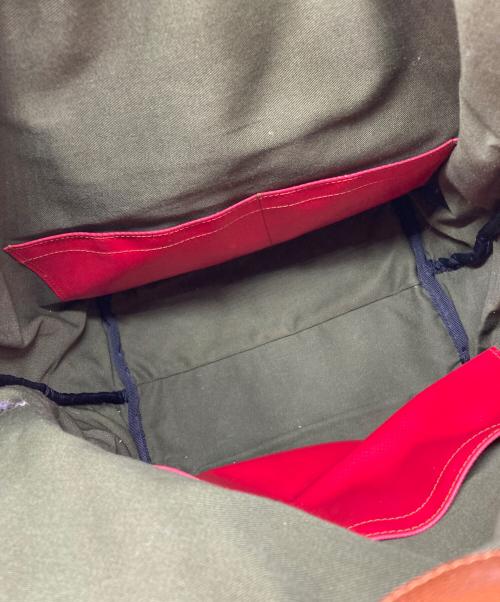 bagsinprogress（バッグスインプログレス）BAGSINPROGRESS (バッグスインプログレス) 2WAYバッグ ブラウンの古着・服飾アイテム