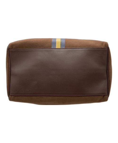 SITA PARANTICA（シータパランティカ）sita parantica (シータパランティカ) BORDER BOSTON BAG ブラウンの古着・服飾アイテム